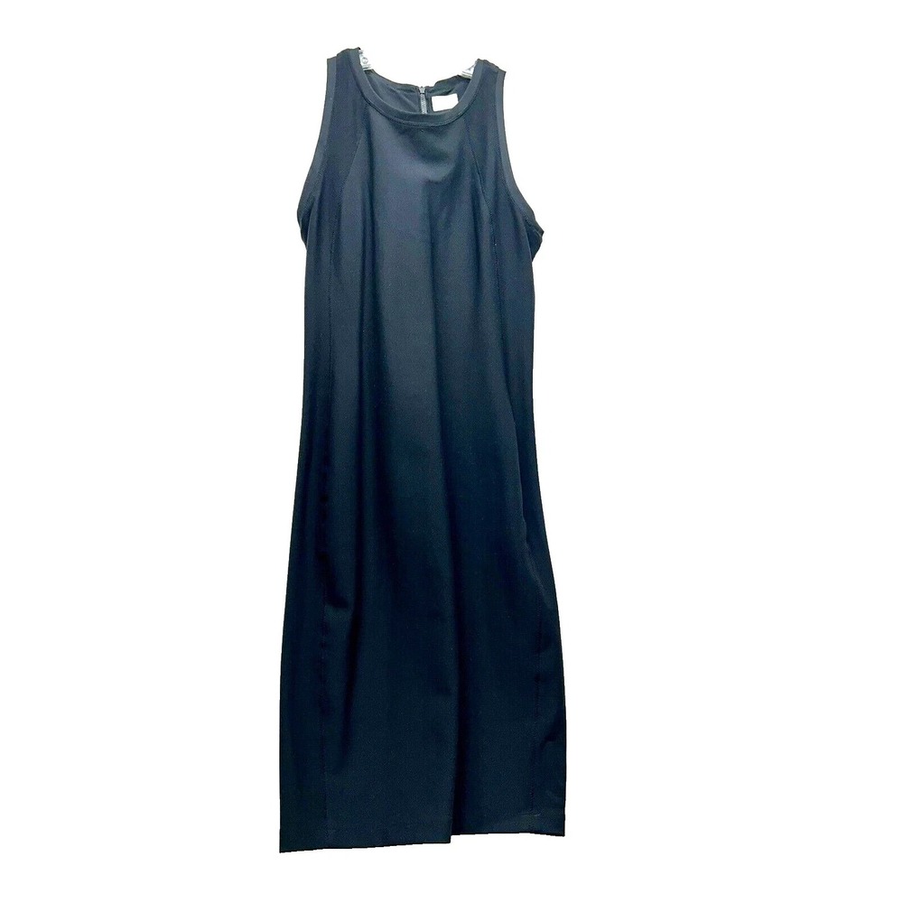 Athleta Women's Small Black Polyamide Blend Sleeveless Dress (H6)